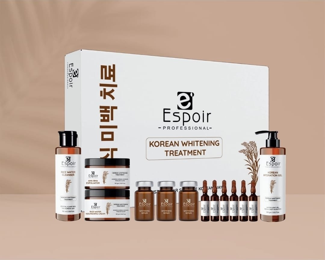 Korean glass facial kits